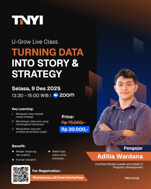 U-Grow Live Class Series: Turning Data into Story & Strategy